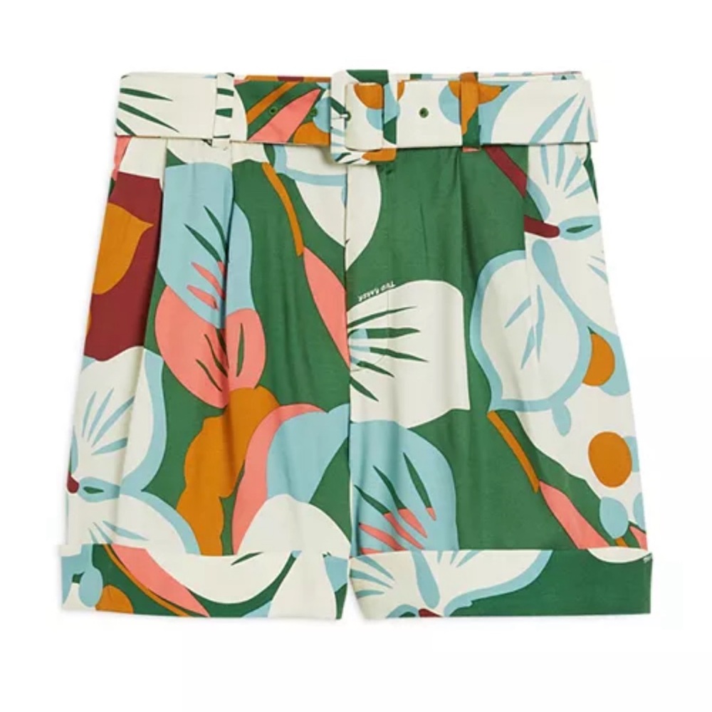 Ted Baker London Erlena Printed Belted Shorts